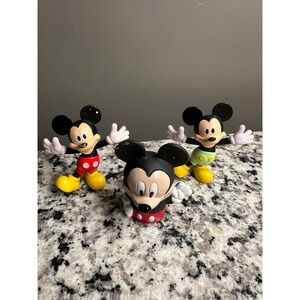Disney Mickey Mouse Figurines Lot Set Collectible Action Figures